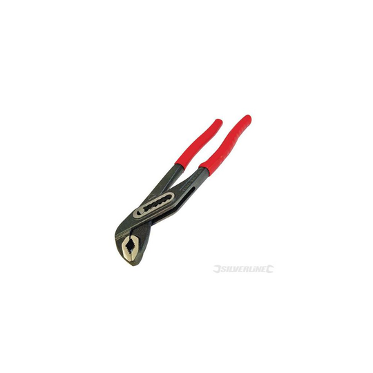 Silverline Slim Jaw Waterpump Pliers Grips (Length 300mm / Jaw 50mm)