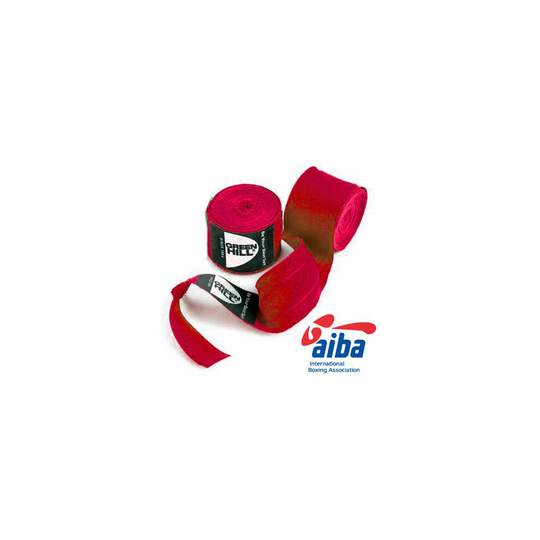 (Red, 2.5 M) GREEN HILL HAND WRAP POLYSTER AIBA