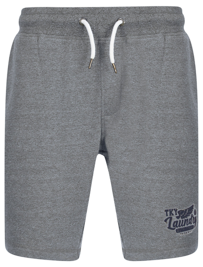 Jogger Shorts Fayle Brushback Fleece Jogger Shorts in Light Grey Grindle - Tokyo Laundry / S - Tokyo Laundry