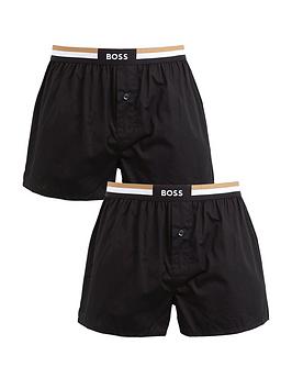 Boss Boss Bodywear 2 Pack Woven Boxer Shorts