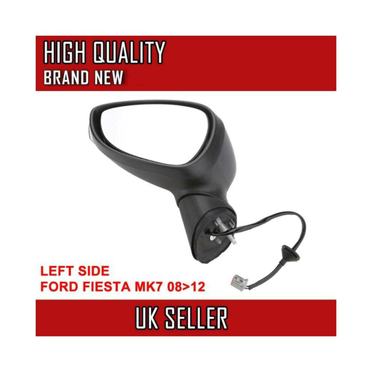 FOR FORD MK7 08>12 LEFT PASSENGER SIDE ELECTRIC DOOR WING MIRROR