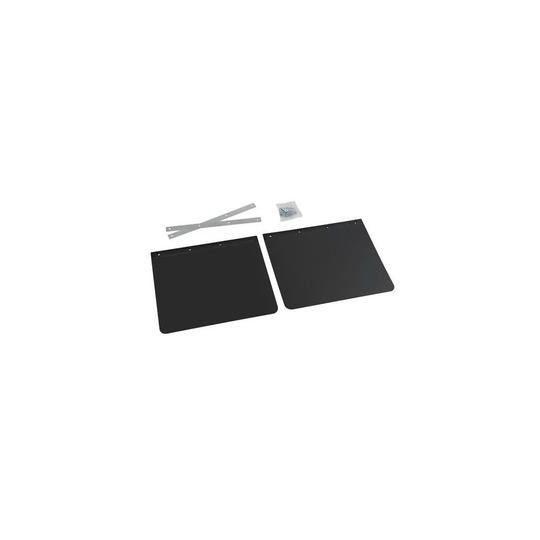 Truck Van 40x30cm Lorry Truck RUBBER MUDFLAPS Mud Flap PAIR With Fittings Small