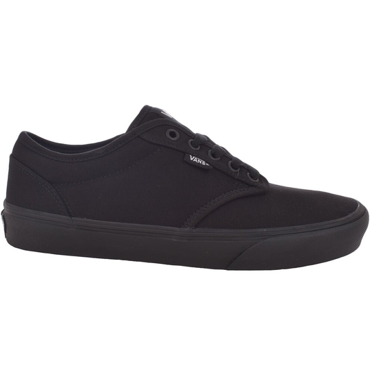 (10, Black) Vans Mens Atwood Low Top Casual Canvas Trainers Sneakers Shoes