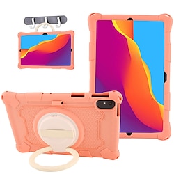 Tablet Case Cover For Lenovo Tab P11 Pro Portable Pencil Holder Handle Color Gradient Solid Colored Silica Gel Lightinthebox