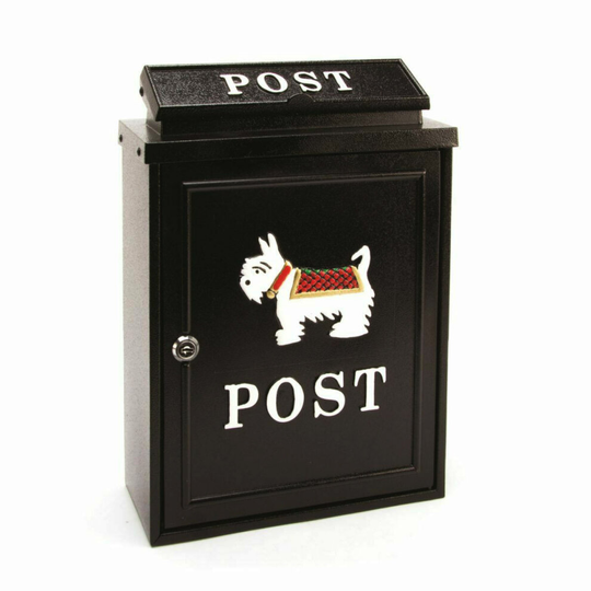 (Scotty Dog) Vintage Decor Post Box Animal Design