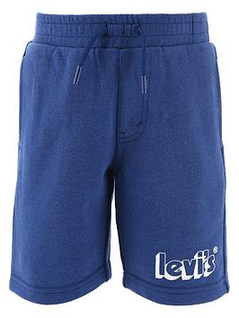 Levi'S Boys Graphic Jogger Shorts - Blue
