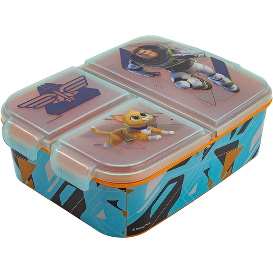 Buzz Lightyear | Sandwich Maker with 3 Compartments for Children - Lunch Box - Lunch Box - Decorated Lunch Box
