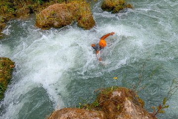 Bodyrafting in the Almadenes Canyon (Cieza)