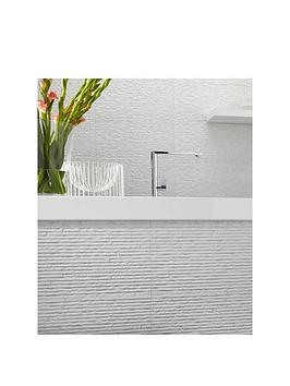 Topps Tiles Stratum White 31Cm X 56Cm (Box Of 7 Tiles)