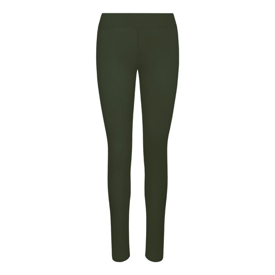 (S, Combat Green) AWDis Just Cool Womens Girlie Workout Leggings