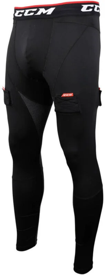 CCM Compression Pant Jock Black SR XL