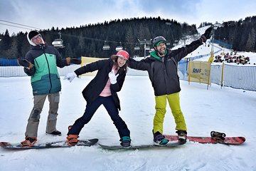Zakopane Winter Experience with Ski/Snowboard Lessons and Thermal Spa