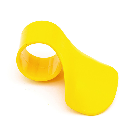 Motorcycle Twist Throttle Assist Grip Yellow Cruise Motorbike Clamp On Fitment