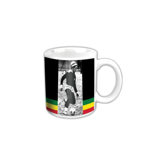 Bob Marley Soccer Boxed Mug - official bob marley soccer boxed ceramic mug
