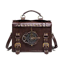 Plague Doctor Retro Vintage Punk Gothic Steampunk 17th Century Back To School Messenger Bag Men's Women's Costume Vintage Cosplay Party / Evening Bag Masquerade Lightinthebox
