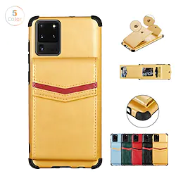 Phone Case For Samsung Galaxy Back Cover A73 A53 A33 A13 S22 Ultra Plus S21 FE S20 A72 A52 A42 Note 20 Ultra S10 S10 Plus S10 Lite Note 10 Note 10 Plus Leather Four Corners Drop Resistance Lightinthebox