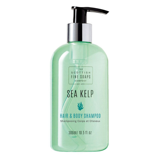 Scottish Fine Soaps Sea Kelp Hair & Body Shampoo ~ 6 x 300 mL