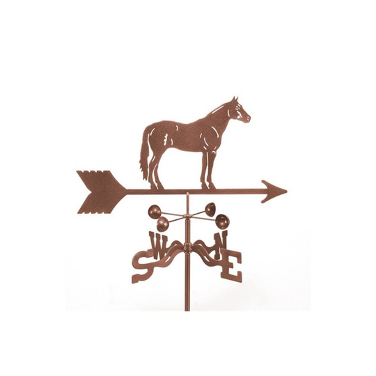 EZ Vane EZ1504-RF Quarter Horse Weathervane with Roof Mount