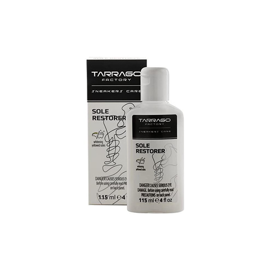 Tarrago Sneakers Sole Restorer 115 ml Restores the Whiteness of Rubber Soles Shoe Soles Bleach Shoe Care and Repair Transparent