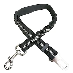 Dog Seat Belt,Upgraded 2-in-1 Multi-Functional Dog Car Seatbelts, Adjustable Pet Seat Belt for Vehicle - Heavy Duty Nylon Elastic - Reflective Dog Car Harness for Dogs,Cats and Pets Lightinthebox