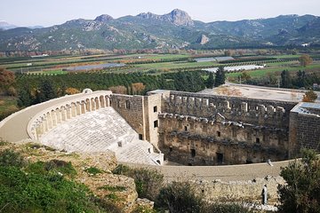 Day Trip to Manavgat Waterfall, Aspendos and Side from Alanya Area Hotels