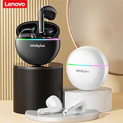 Lenovo XT97 Bluetooth Wireless Headphones with Flash LED Light Mini TWS Bluetooth Earphones Wireless Earbuds Headsets with Mics Lightinthebox