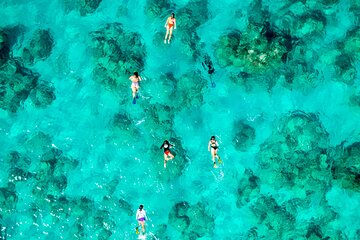 Snorkel Icacos Island aboard El Kraken