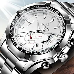 Weiguan Watch Waterproof Non-Mechanical Large Dial Men'S Watch Oversized New Luminous Calendar Creative Technology Watch Lightinthebox