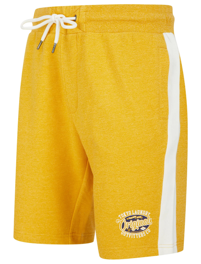 Jogger Shorts Fathom Grindle Jogger Shorts with Contrast Panels In Yellow - Tokyo Laundry / L - Tokyo Laundry
