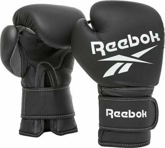Reebok Retail Boxing Gloves Black 16oz