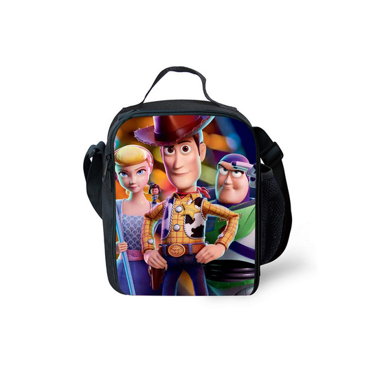 (Pattern 10) Toy Story Lunch Bag Picnic School Outdoor Lunchbox