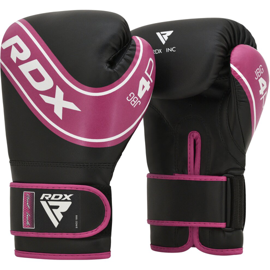(Pink, 6 oz) RDX Kids Boxing Gloves, 6oz 4oz Junior Mitts