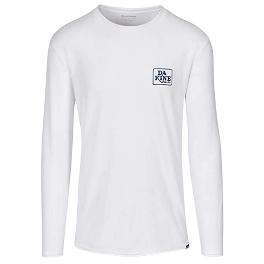 Dakine Inlet Loose Fit Long Sleeve Surf T-Shirt - White