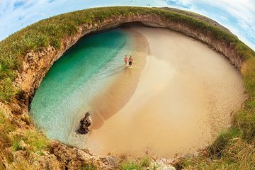 Snorkeling in Hidden Beach on Marieta Islands