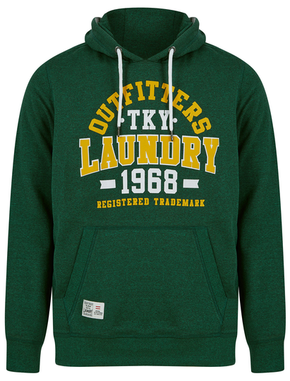 Hoodies / Sweatshirts Edit Motif Brushback Fleece Pullover Hoodie in Green Grindle - Tokyo Laundry / M - Tokyo Laundry