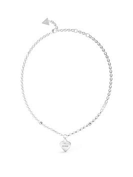 Guess Falling In Love 16-18'' Fine Chain Necklace