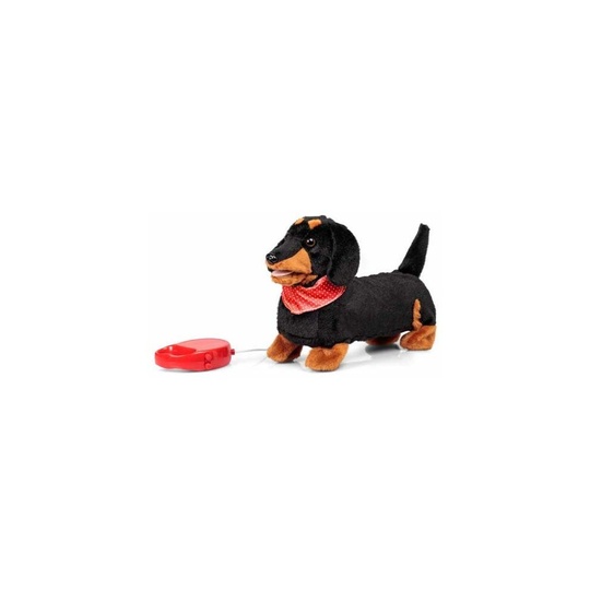 Animigos Scampering Sausage Dog Animated Soft Toy