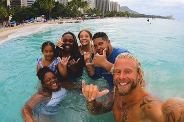 Save 20.01%! Waikiki 1 Hour Private Group Surf Lesson 12+yo