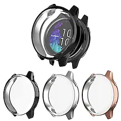 3pcs Watch Case with Screen Protector Compatible with Garmin Garmin Venu Scratch Resistant Dust Proof Shockproof TPU Watch Cover Lightinthebox