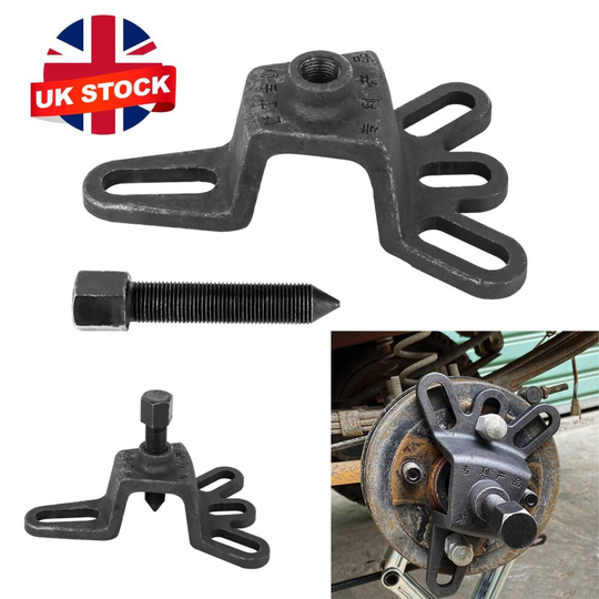 4-Hole Motorcycle Wheel Hub Puller Rear Brake Drum Remover Tool Kit