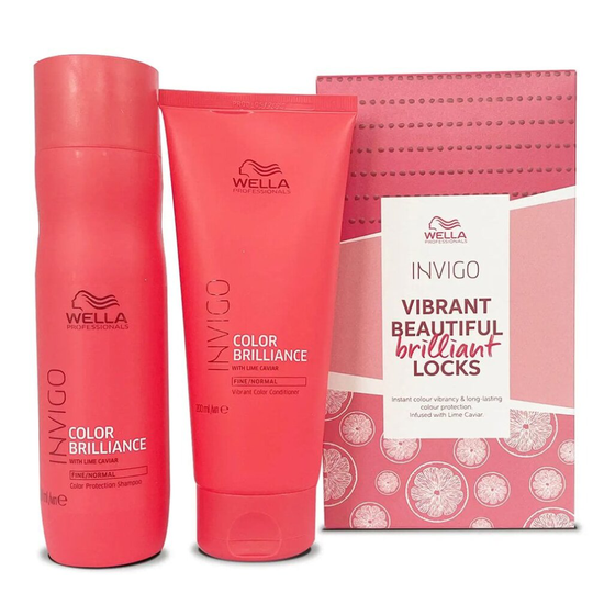 Wella Invigo Fine Shampoo 250ml & Conditioner 200ml Gift Set