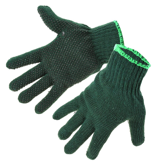 2 Pairs Gardening Gloves Non Slip Rubber Dot Grip Hand Gripper