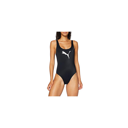 Puma Women's Swimsuit Med / 10-12 Black
