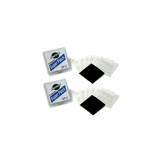 Park Tool GP-2 Pre-Glued Super Patch Puncture Repair Kits (Pair)