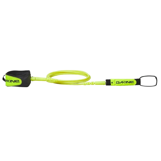 Dakine 6ft Kaimana Pro Comp Surfboard Leash - Lime
