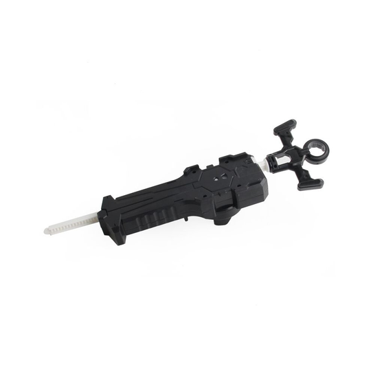 (Black) Beyblade BURST Handlebar Launcher / Beylauncher w/ GRIP Set Toys Battle Set