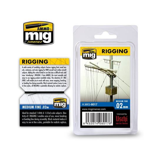 Ammo by Mig Rigging - Medium Fine 0.02mm