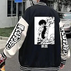 Inspired by My Hero Academia Dabi Outerwear Anime Coat For Men's Women's Unisex Adults' Hot Stamping Polyster Lightinthebox