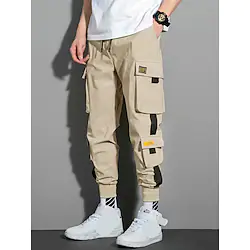 Men's Cargo Pants Hiking Pants Trousers Summer Outdoor Ripstop Breathable Quick Dry Lightweight Pants / Trousers Bottoms K411 black K411 Army Green Fishing Climbing Beach S M L XL 2XL / Multi Pockets Lightinthebox