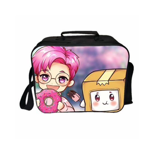 (09) Lankybox Lunch Box Bag Insulated Cold Picnic Outdoor